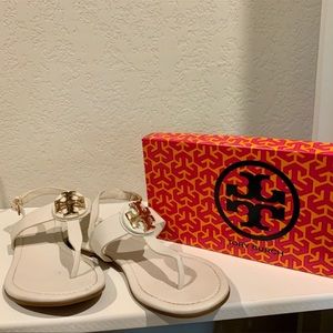 NEW White Tory Burch Sandals